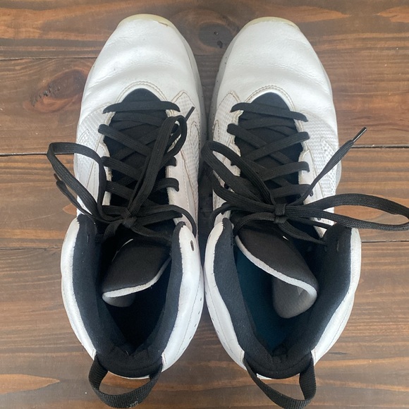 Nike Air Jordan Lift Off Men’s Basketball Shoes Size 9.5 White Black Wolf Grey - Picture 4 of 14